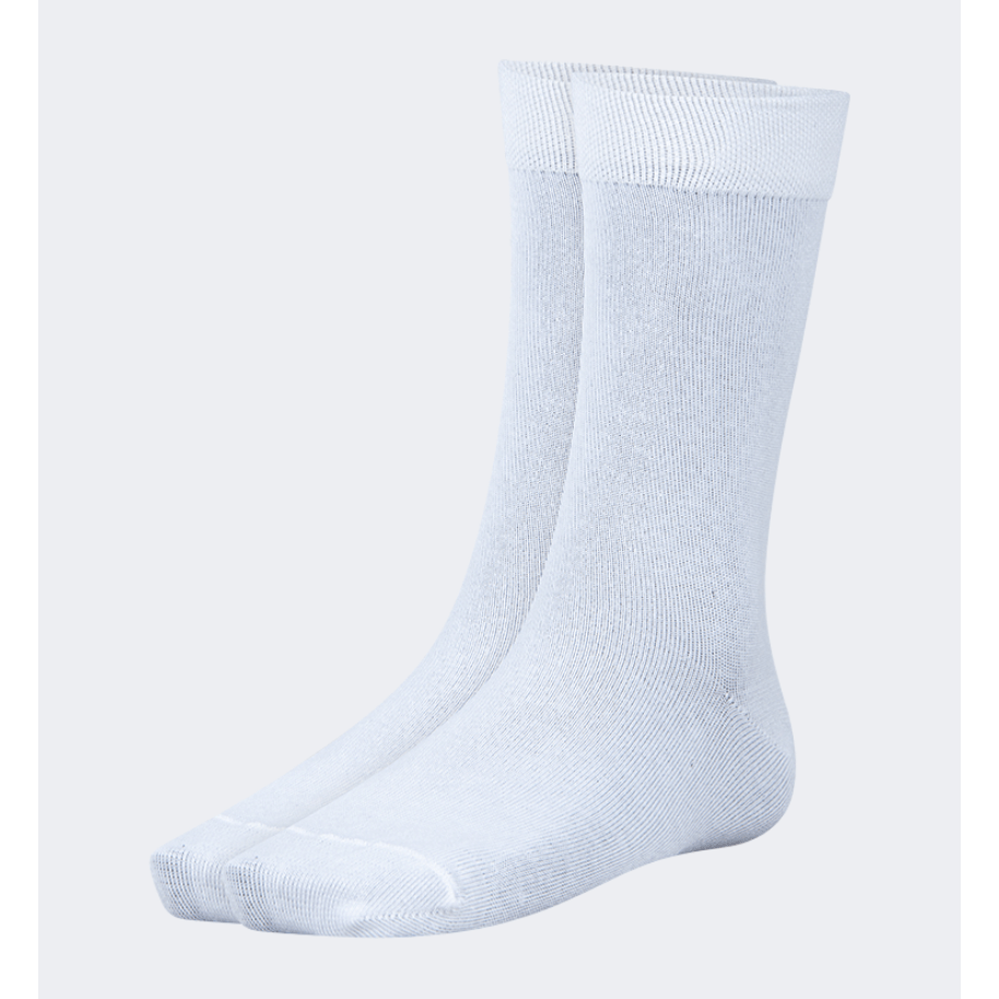 Top Ten Soft Unisex Lifestyle Socks White - Medaid