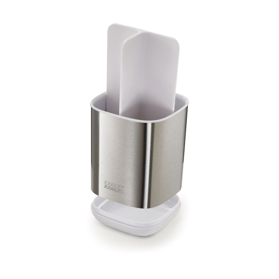 Joseph Joseph EasyStore Steel Toothbrush Holder - Medaid
