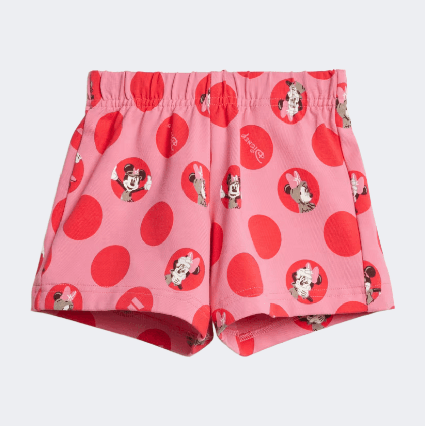 Adidas Disney Minnie Mouse Baby-Girls Sportswear Set Off White/Pink/Ruby - Medaid