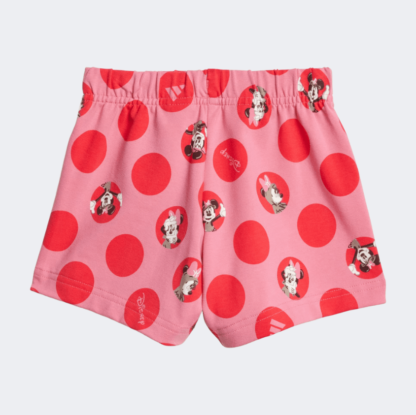 Adidas Disney Minnie Mouse Baby-Girls Sportswear Set Off White/Pink/Ruby - Medaid