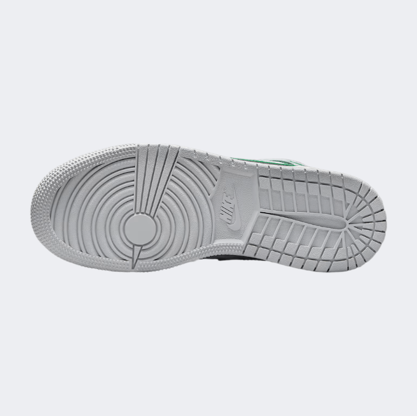 Nike Air Jordan 1 Mid Gs-Boys Lifestyle Shoes Summit White - Medaid