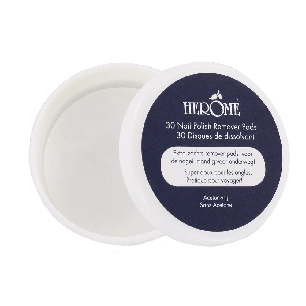 Herome Caring Nail Polish Remover Pads - Medaid