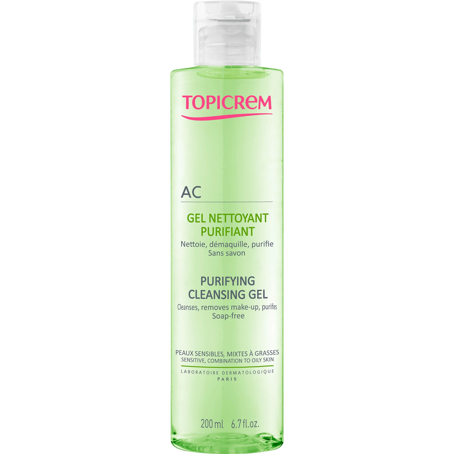 Topicrem Acne Purifying Cleansing Gel - Medaid