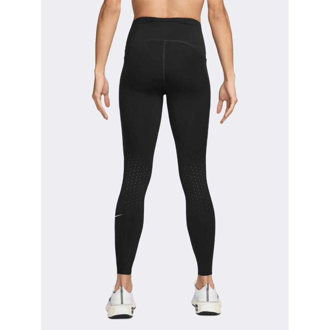 Nike Df Swift High Rise Women Running Tight Black - Medaid