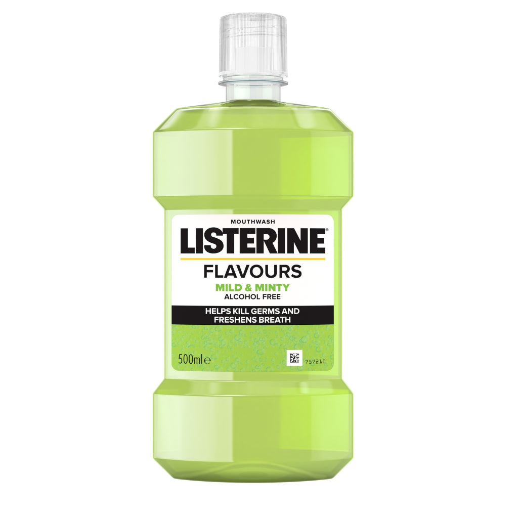 Listerine Flavours Fresh Mild & Minty - 500ml - Medaid