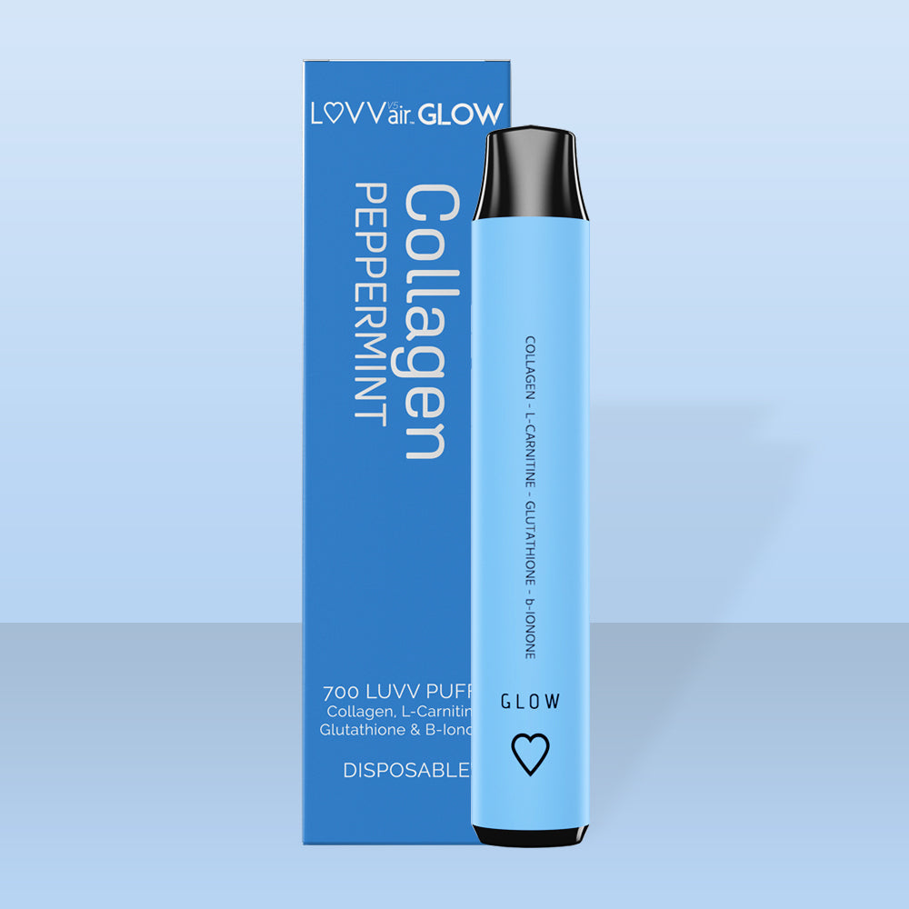 GLOW - Peppermint Flavored Collagen Cassia | Vitamin Inhaler - Medaid