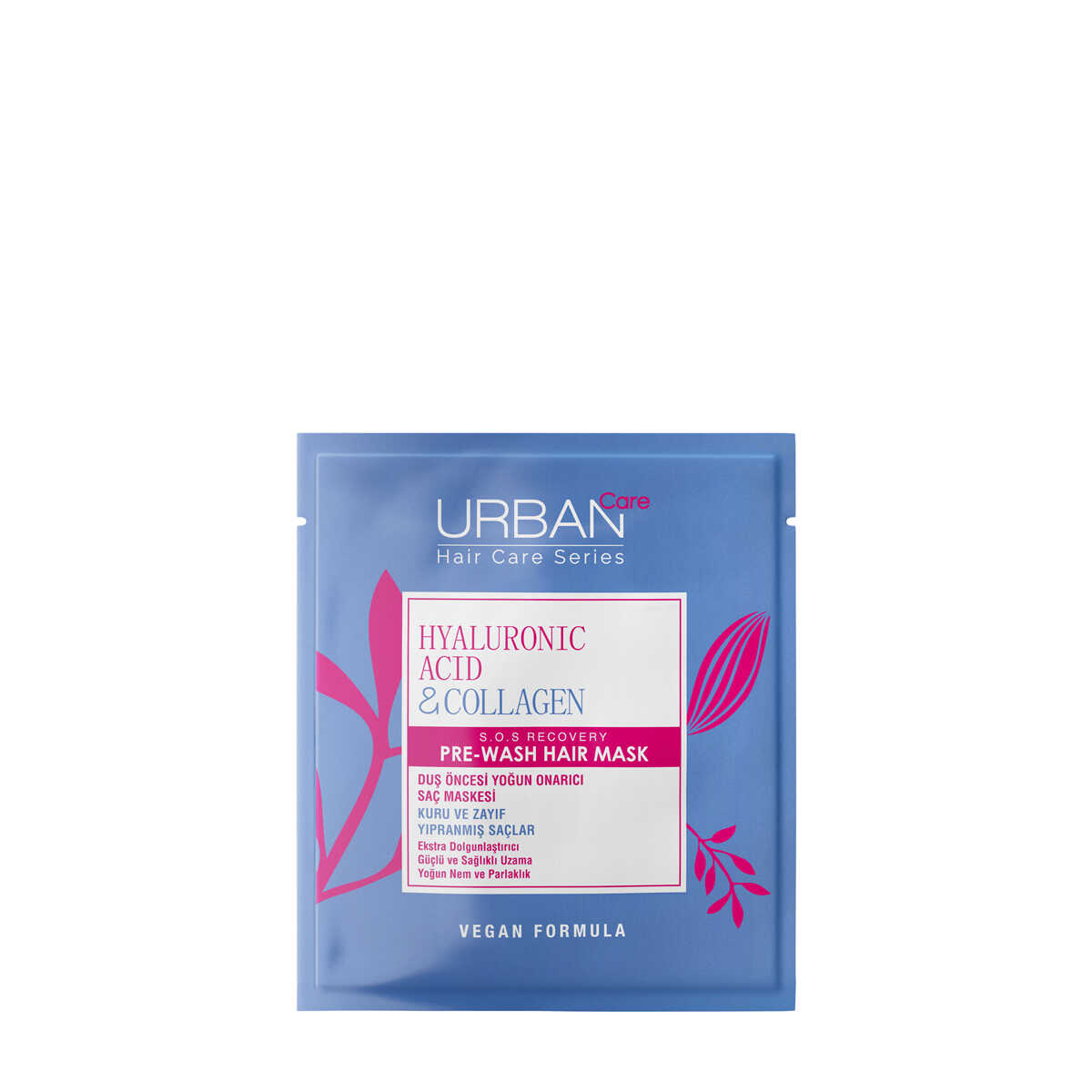 Urban Care Hyaluronic Acid & Collagen Pre-Wash Hair Mask 50ML - Medaid