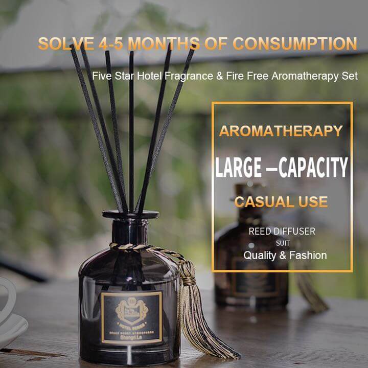 120mL Oil Reed Diffuser (Different Scents Available) - Medaid