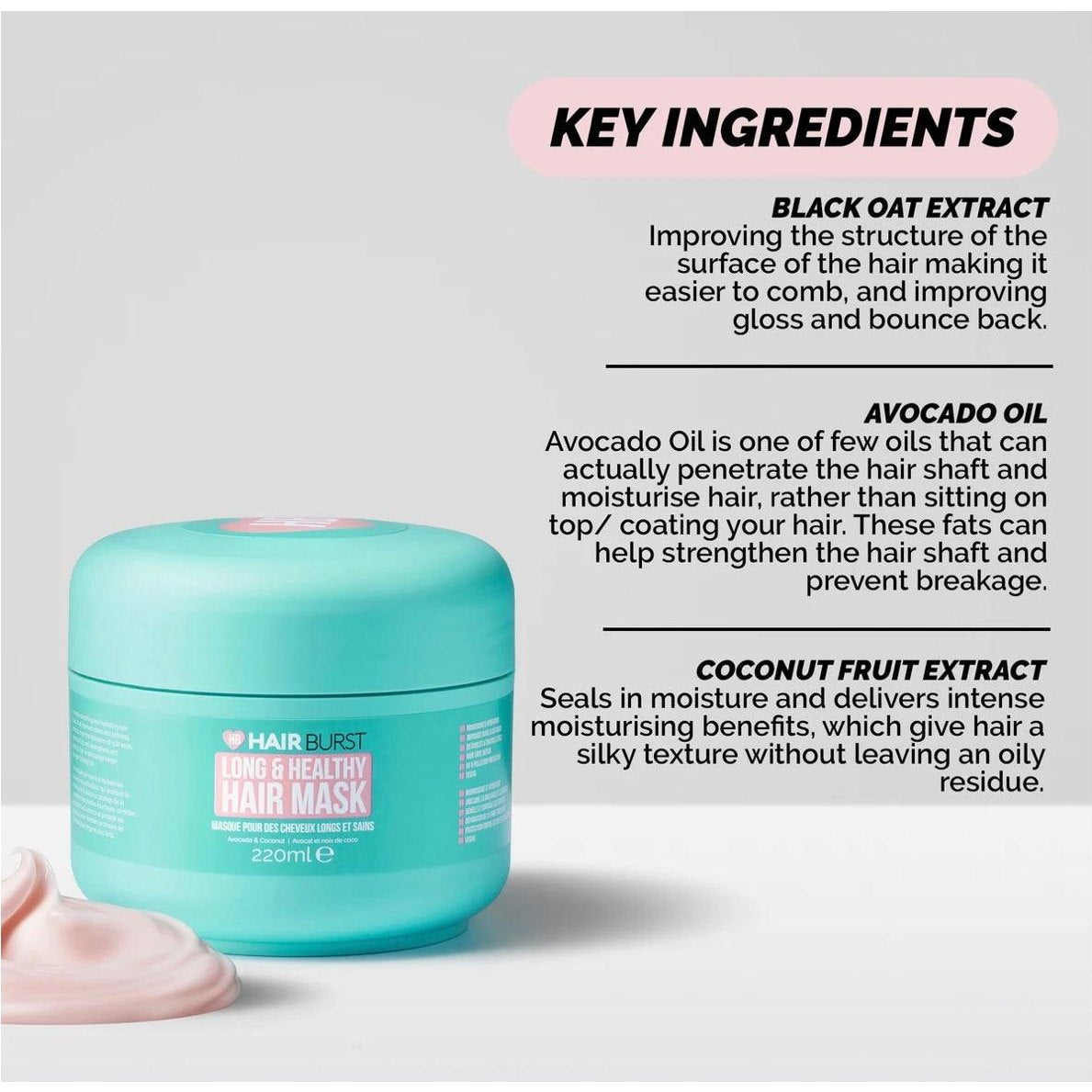 Hairburst Long And Healthy Hair Mask - Medaid