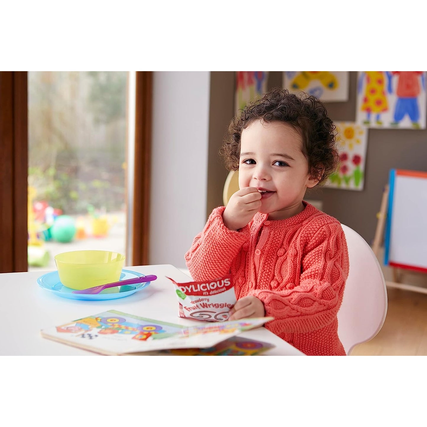Kiddylicious Strawberry Wriggles - Delicious Real Fruit Treat for Kids - Suitable for 12+ Months - Medaid - Lebanon