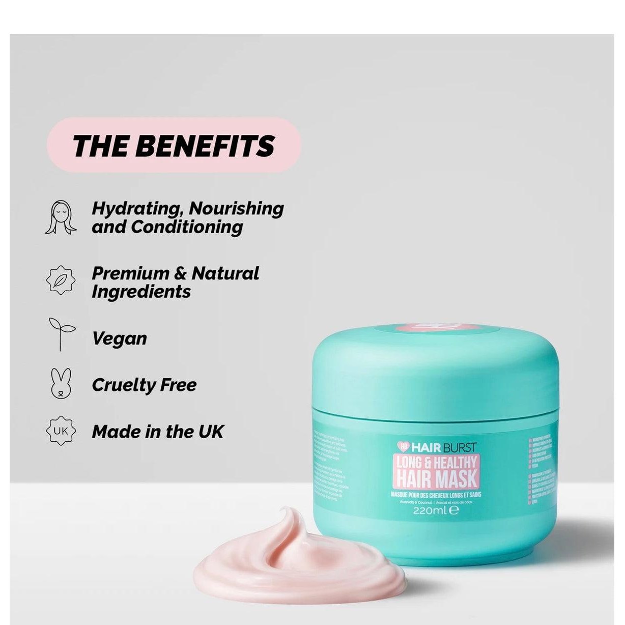 Hairburst Long And Healthy Hair Mask - Medaid