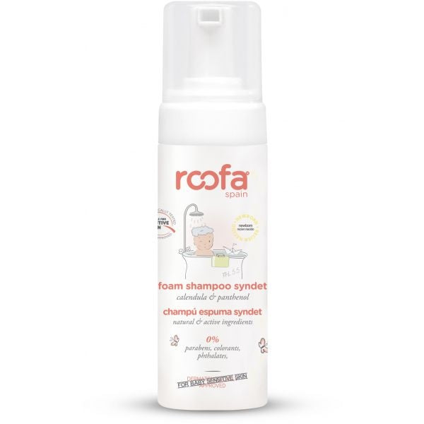 ROOFA Syndet Foam Shampoo Calendula & Panthenol - 150 ml - Medaid