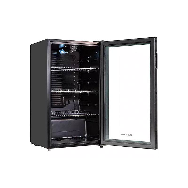Russell Hobbs Freestanding Bottles Cooler Fridge, Black - Medaid