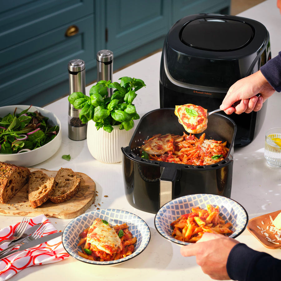 Russell Hobbs Satisfry Air Fryer - 8 Litre Extra Large - Medaid