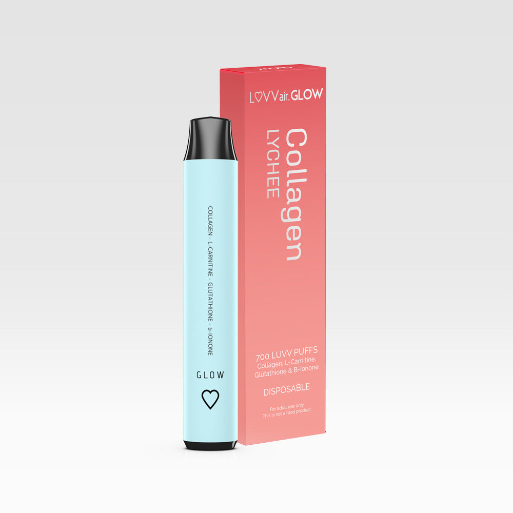 Glow / Collagen Lychee Nicotine-Free Vitamin Vape - Medaid - Lebanon