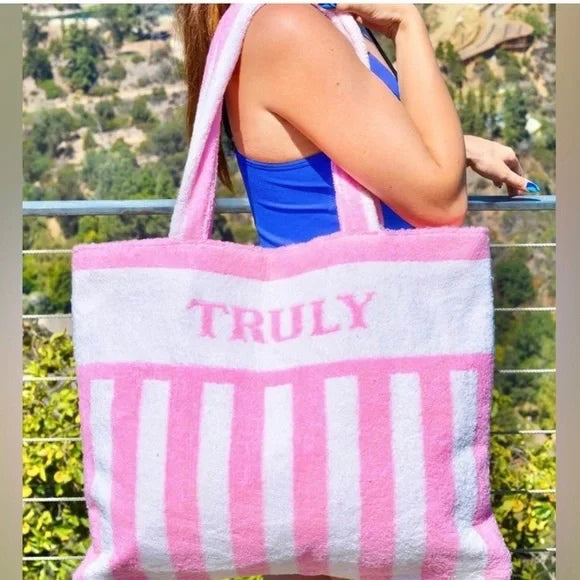 Truly - Tote Pink Beach Bag - Medaid