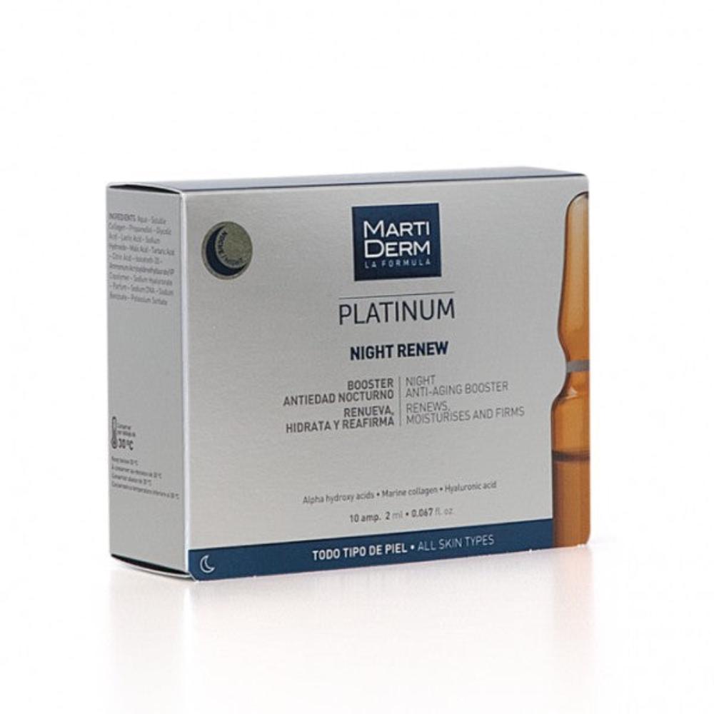 Platinum Night Renew Ampoules - Medaid International