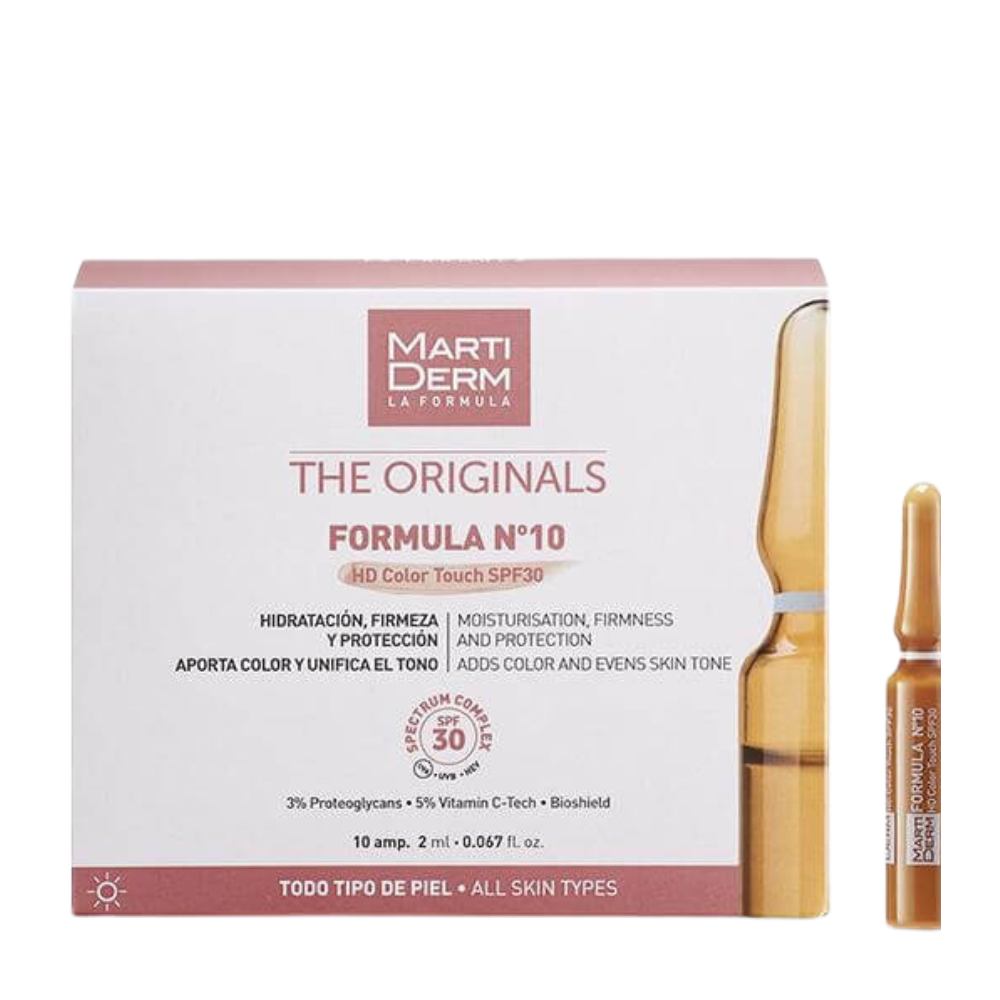 The Originals FORMULA Nº10 HD Color Touch SPF 30 Ampoules - Medaid International
