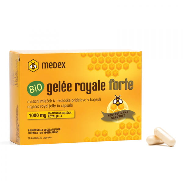 Medex Bio Gelée Royale 1000 Mg 30 Capsules - Medaid