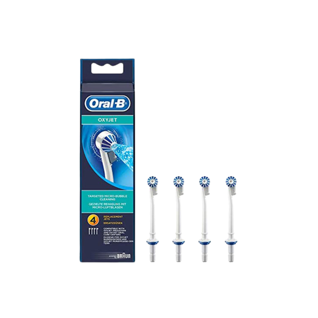 Oral B Nozzle Set Oxyjet Spare Parts 1X4 pcs - Medaid