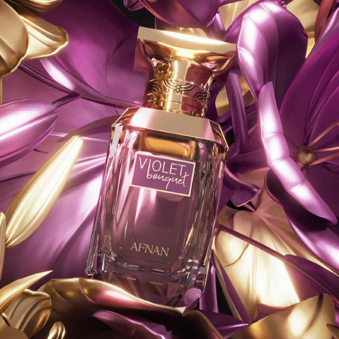 Afnan Violet Bouquet Eau De Parfum For Women 80ml - Medaid