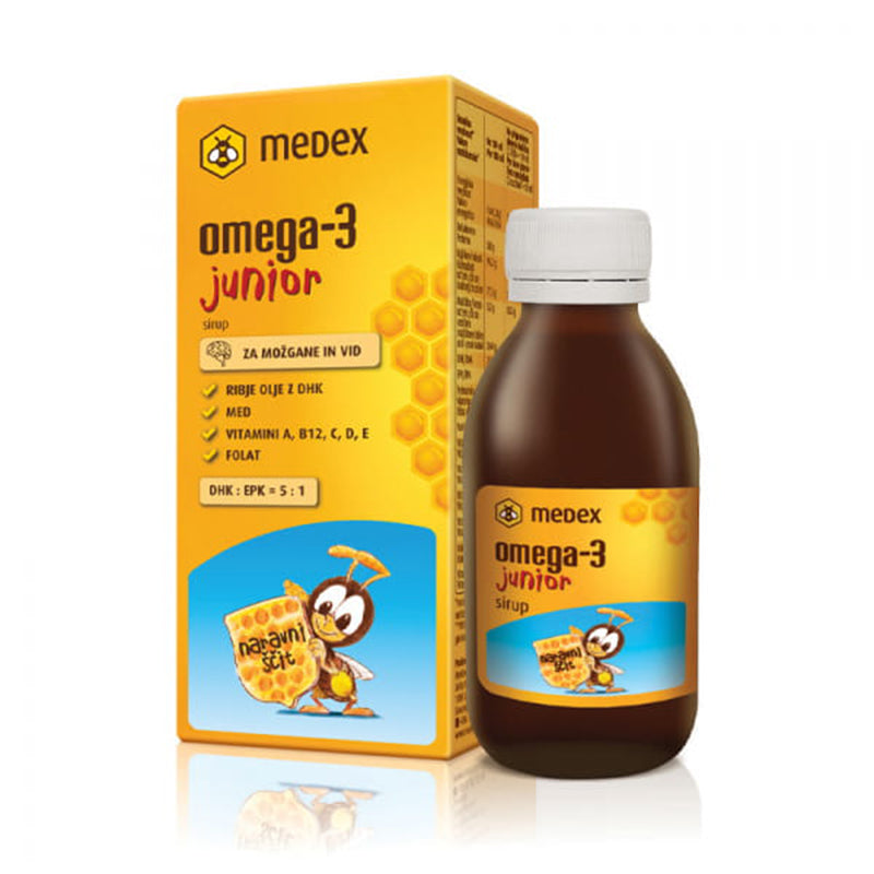 Medex Omega-3 Junior Syrup - Medaid