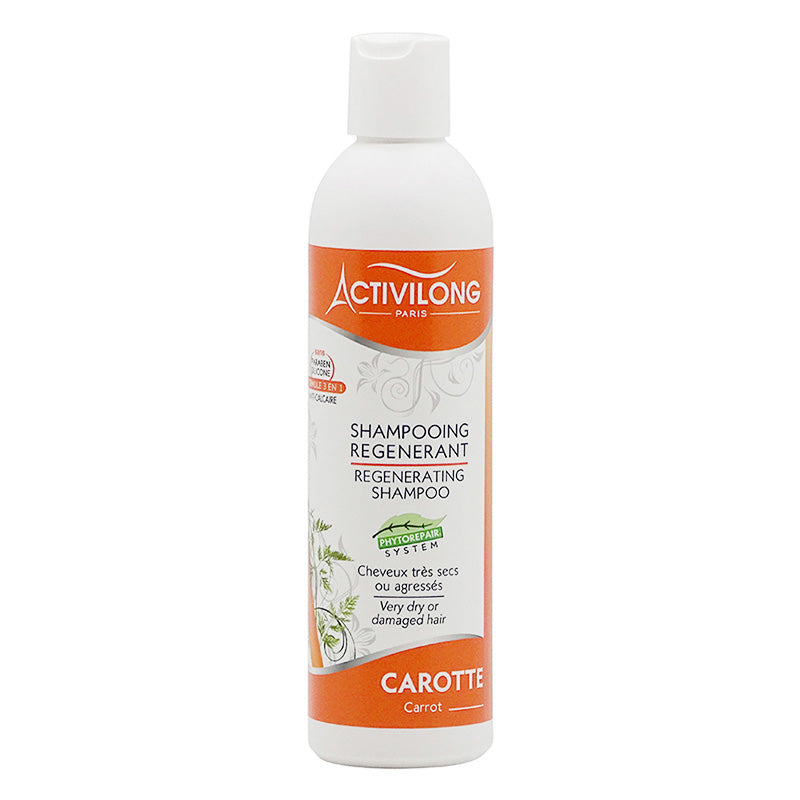 Activilong Shampoo With Carrot 250ml - Medaid