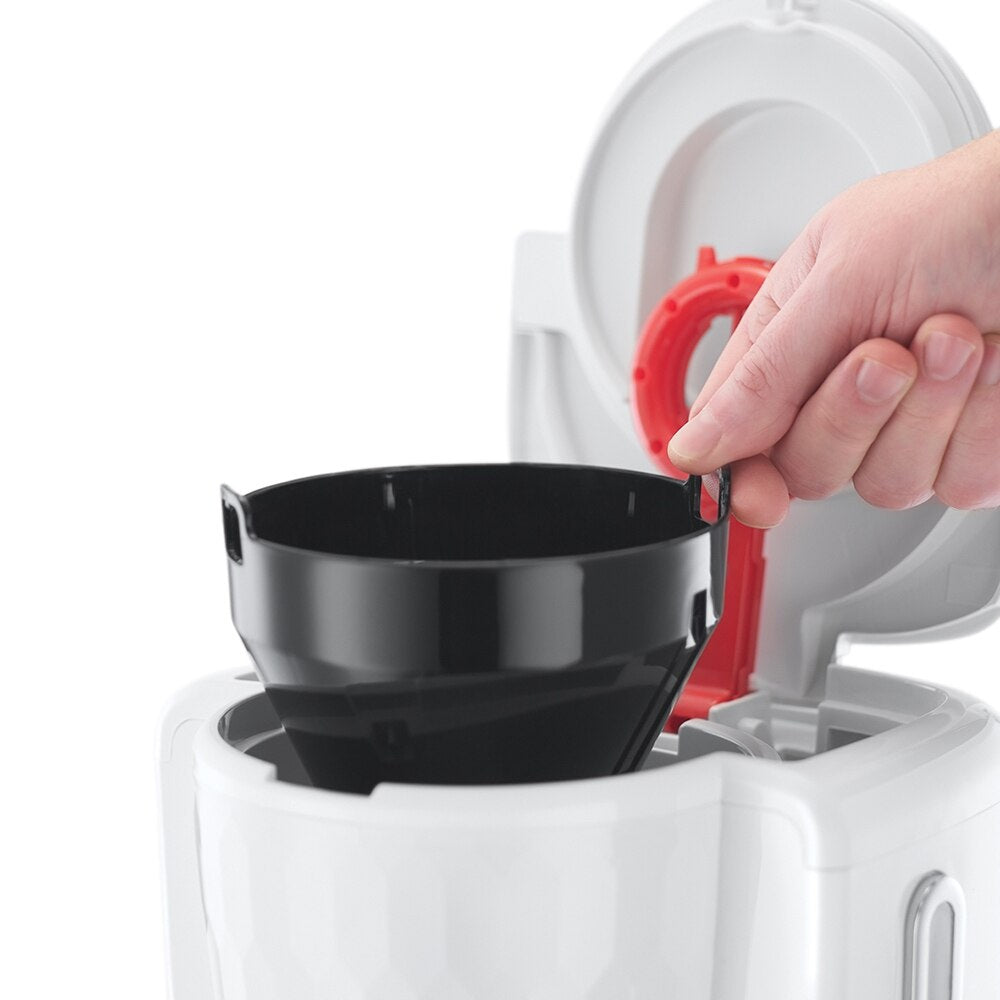 Russell Hobbs Honeycomb Coffee Machine White - Medaid