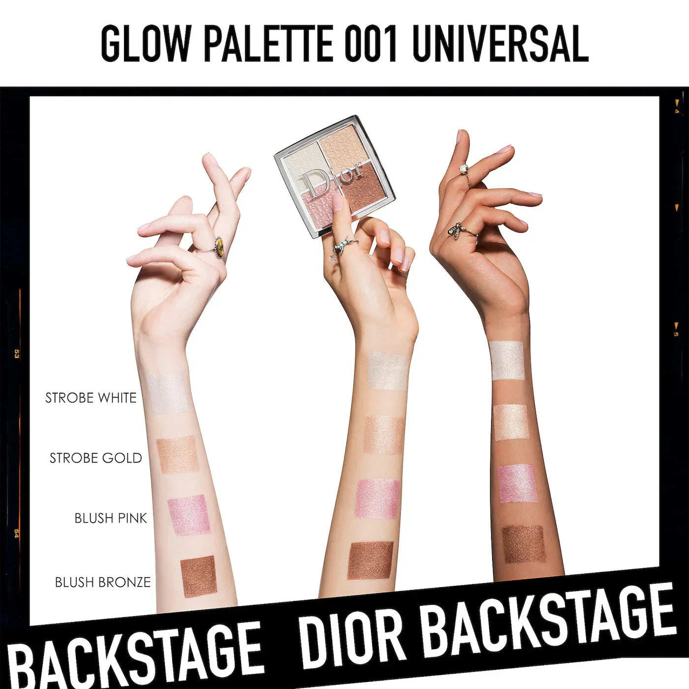 Dior - BACKSTAGE Glow Face Palette - Medaid