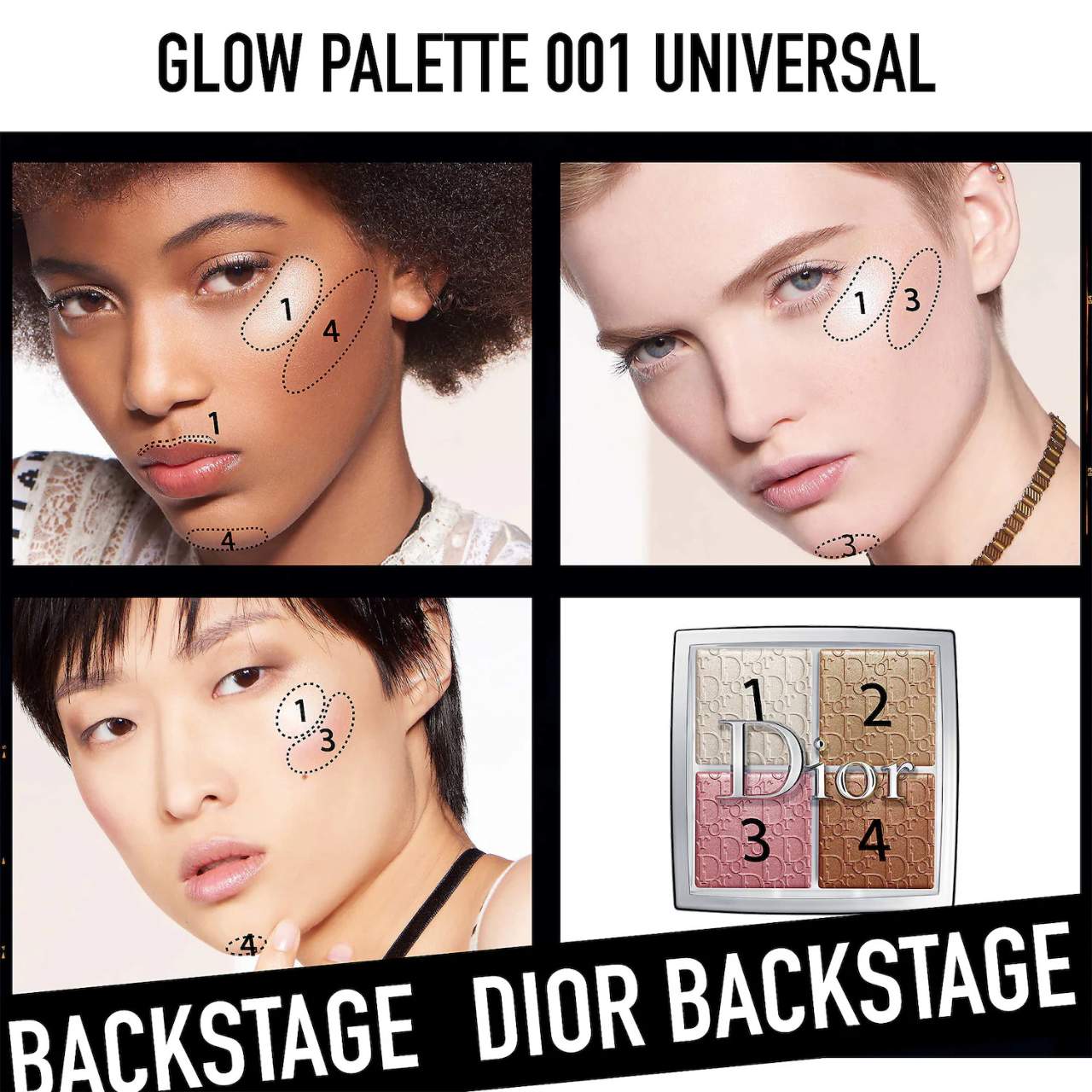 Dior - BACKSTAGE Glow Face Palette - Medaid