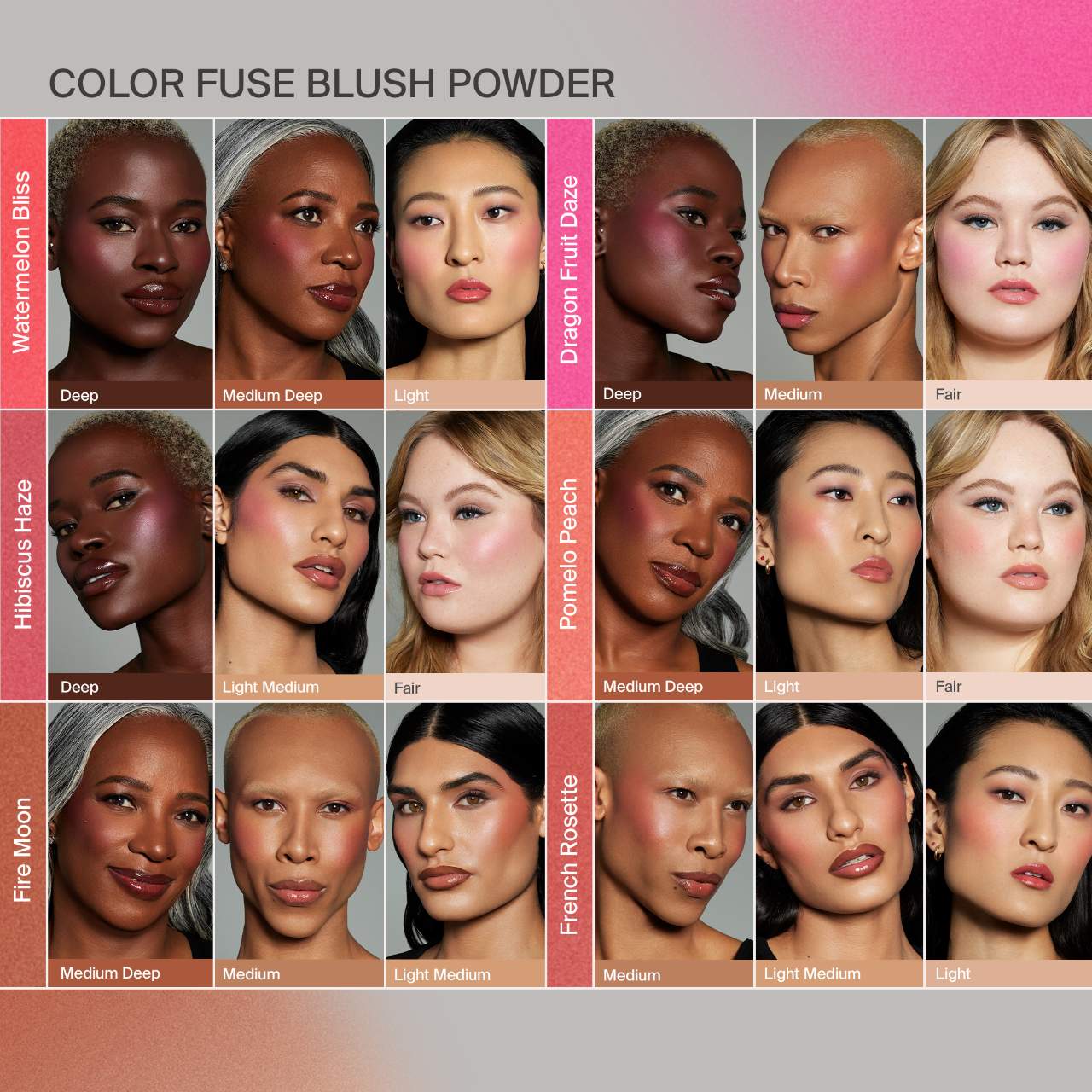 HAUS LABS BY LADY GAGA - Color Fuse Talc-Free Blush Powder With Fermented Arnica | 5 g - Medaid