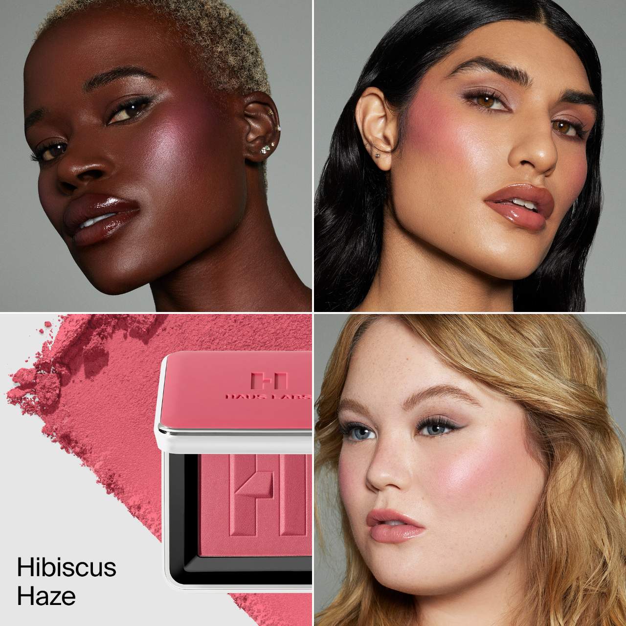 HAUS LABS BY LADY GAGA - Color Fuse Talc-Free Blush Powder With Fermented Arnica | 5 g - Medaid