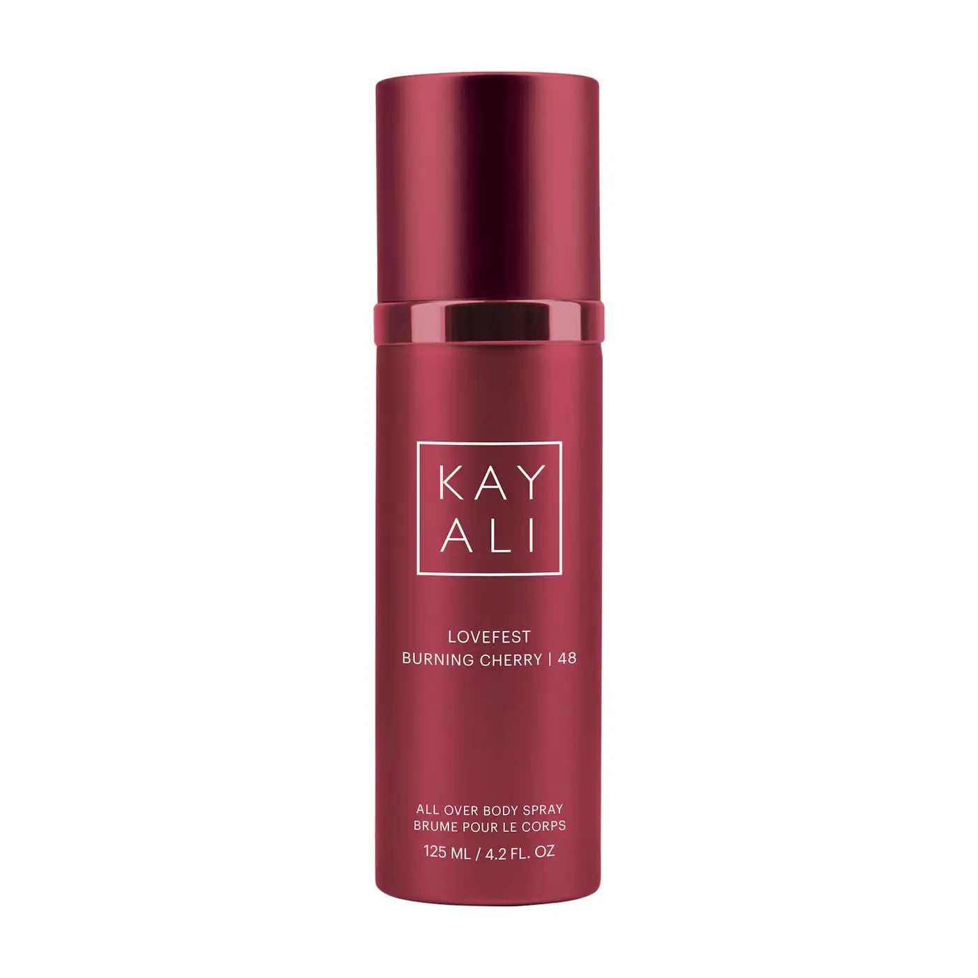 KAYALI - LOVEFEST BURNING CHERRY | 48 Body Spray | 125 mL - Medaid
