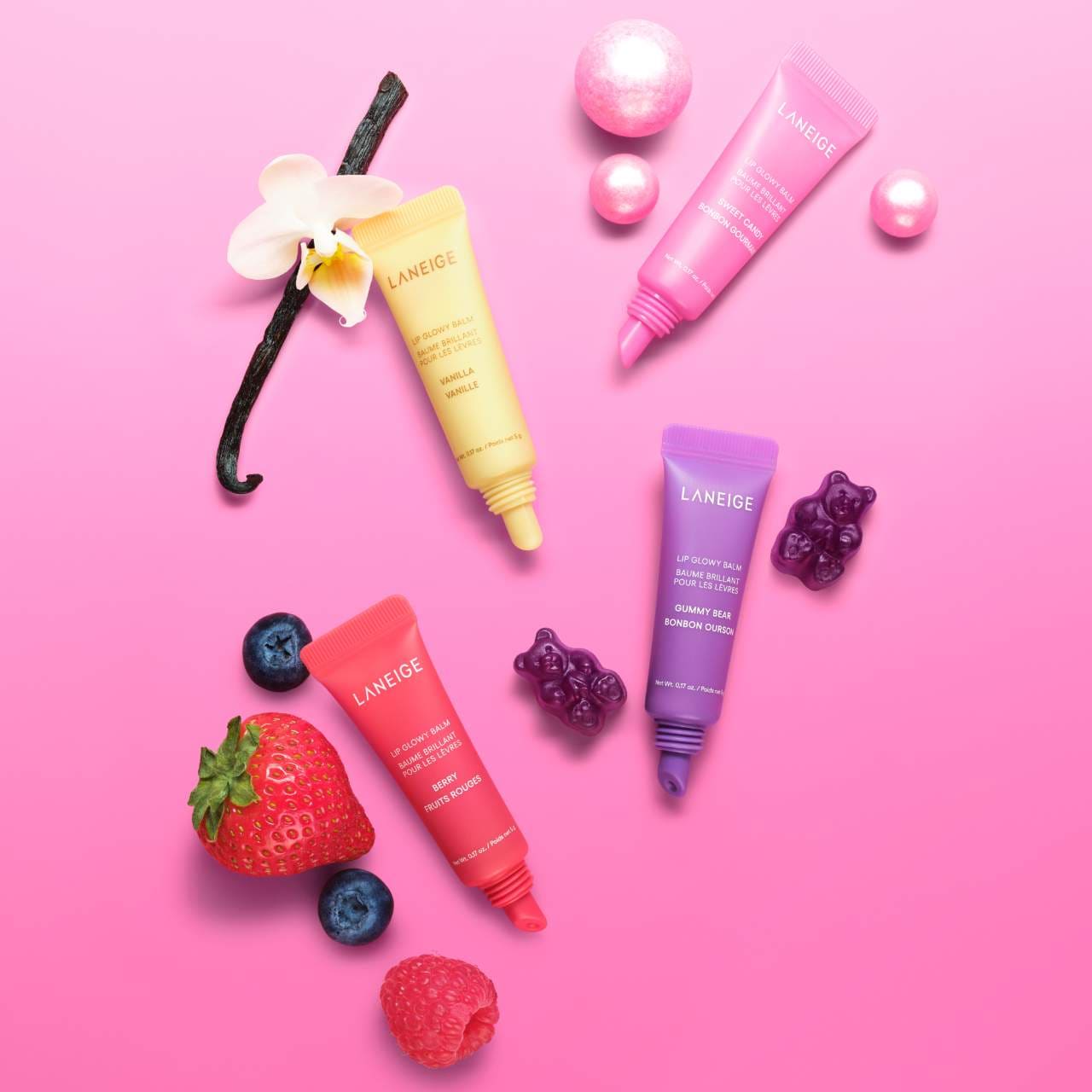 LANEIGE - Mini Lip Glowy Balm Set - Medaid