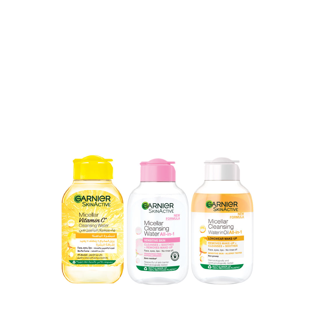 -10% Garnier MIcellar Water the minis bundle - Medaid
