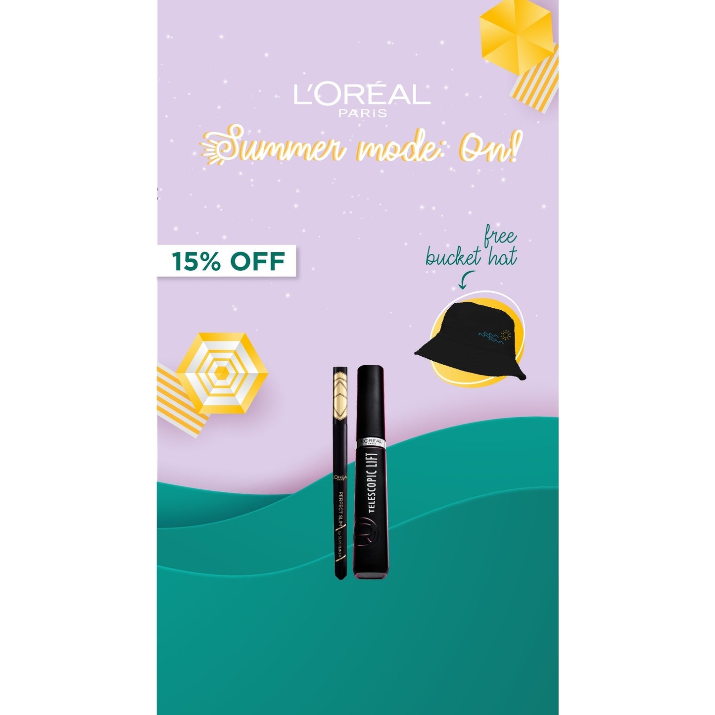 telescopic Mascara + perfect slim liner - Medaid