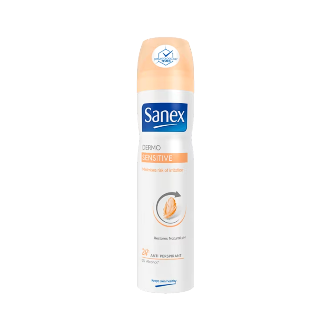 Sanex Dermo Sensitive 24H Anti-Perspirant Spray - Medaid