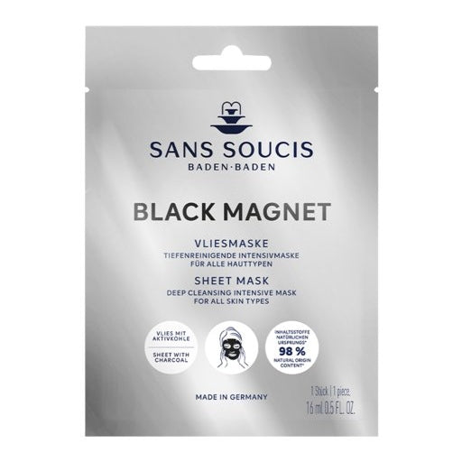 Sans Soucis Black Magnet Sheet Mask For All Skin Types - Medaid