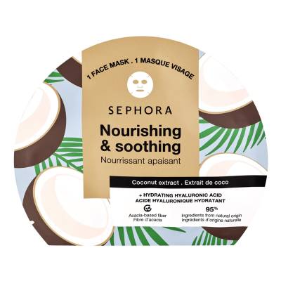 SEPHORA COLLECTION Fiber Face Mask Coconut x 1 - Medaid