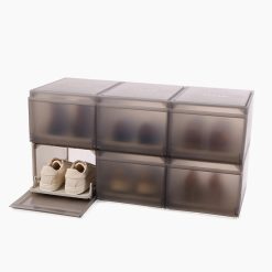 Joseph Joseph ShoeCase 6-piece Grey Shoe Storage Box - Medaid