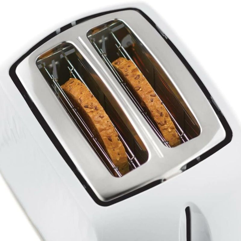 Russell Hobbs Honeycomb White 2 Slice Toaster - Medaid
