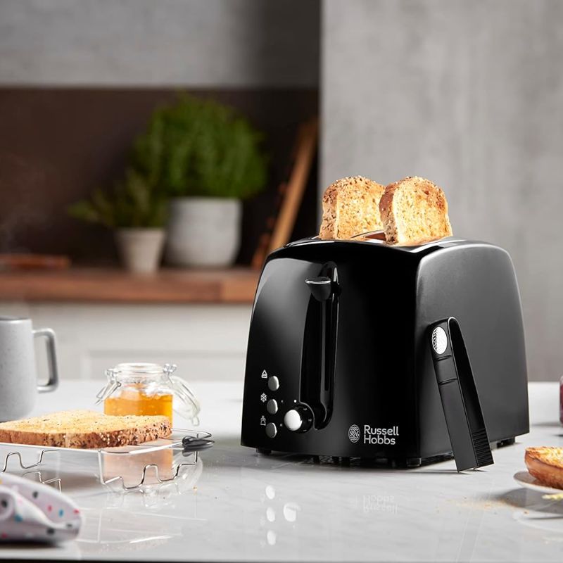 Russell Hobbs Textures Plus 2 Slice Toaster - Medaid