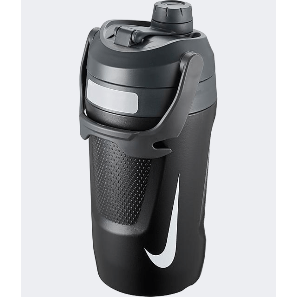 Nike Fuel Jug 40 Oz Chug Unisex Training Bottle Black/White - Medaid