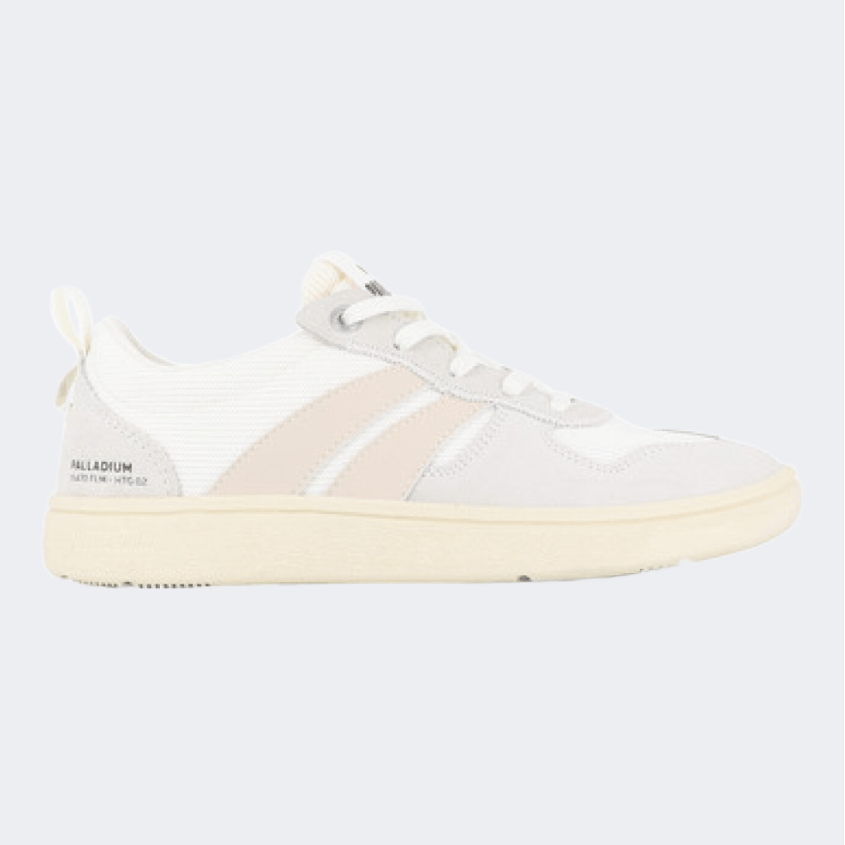 Palladium Pallacup Flame Tx Women Lifestyle Shoes Cream/White - Medaid