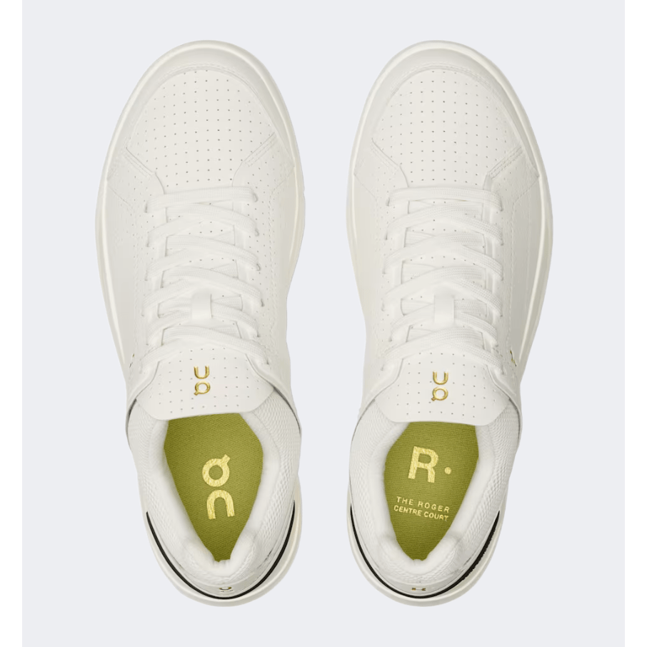 On The Roger Centre Court Women Lifestyle Shoes White/Black - Medaid International