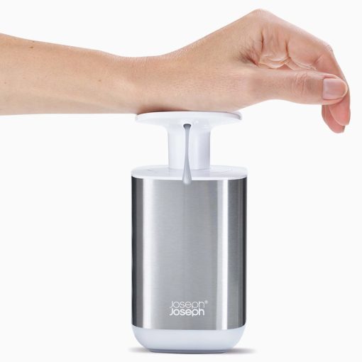 Joseph Joseph Presto™ Stainless-steel Hygienic Soap Dispenser - Medaid