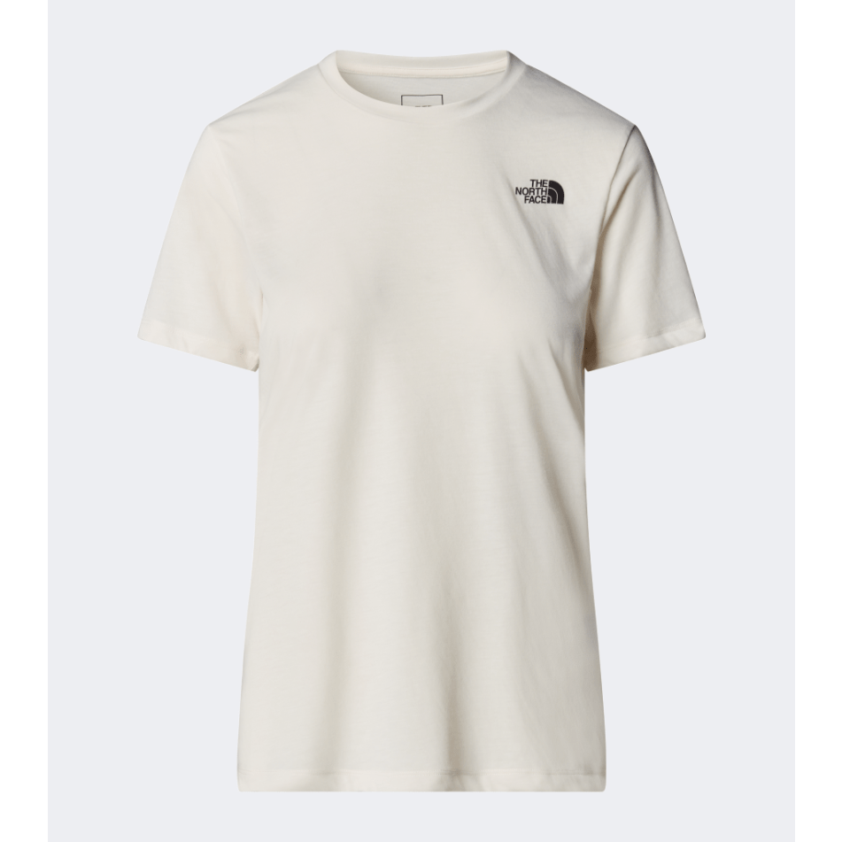 The North Face Foundation Half Dome Ca Graphic Women Lifestyle T-Shirt White Dune - Medaid