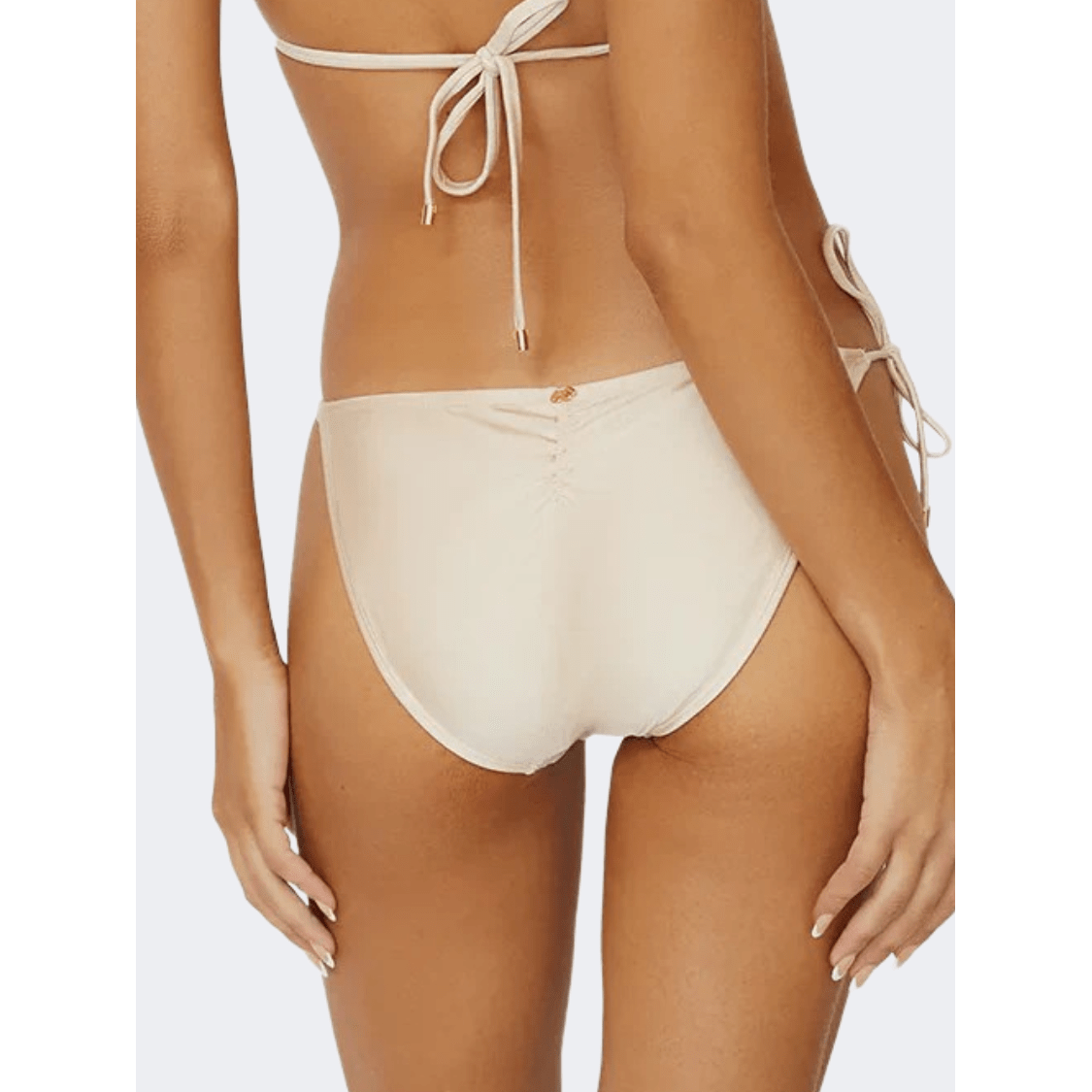 Pq Swim Vanilla Lace Tie Women Beach Slip White - Medaid