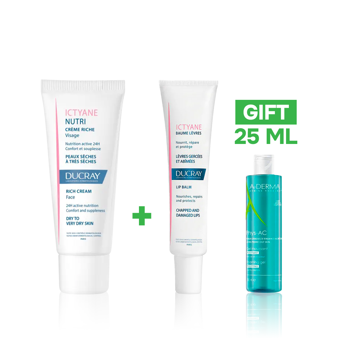 Ictyane Lip balm & Nutri Cream Duo - Medaid International