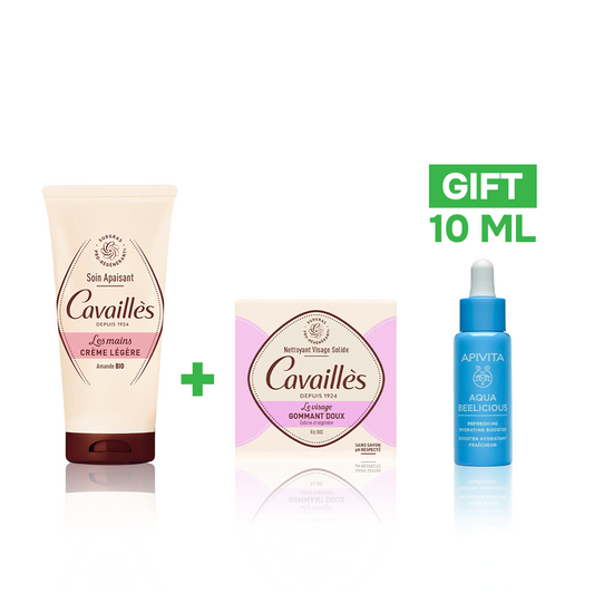 Soothing Light Hand Cream & Solid Gentle Exfoliant Duo - Medaid International